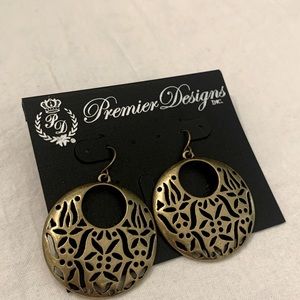 Old World Antique Bronze Earrings
